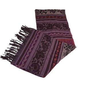 Cashmink V.Fraas Acrylic Floral Scarf Made in Germany